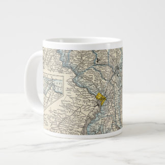 Taza De Café Gigante Maryland, DC, y Delaware