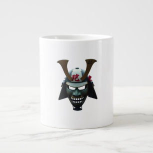 Taza De Café Gigante Máscara de samurái