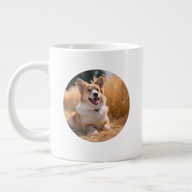 Taza De Café Gigante Mascota personalizado Foto (Izquierda)