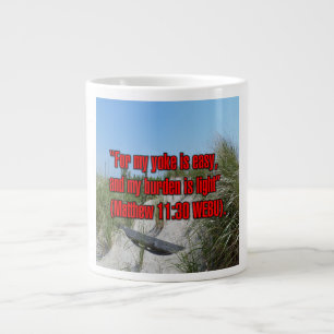 Taza De Café Gigante Mateo 11:30 WEBU Mug