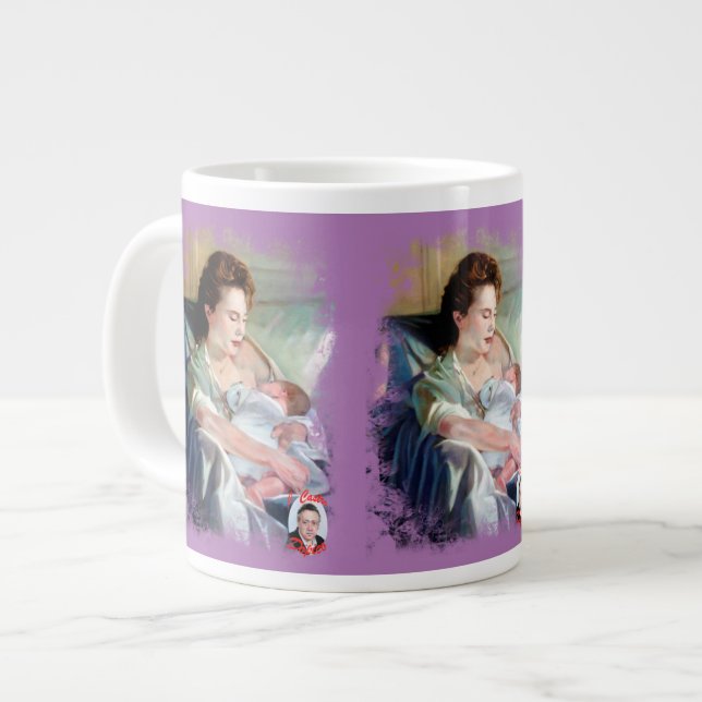 Taza De Café Gigante Maternidad (Izquierda)