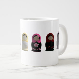 Taza De Café Gigante Matryoshka Nesting Dolls