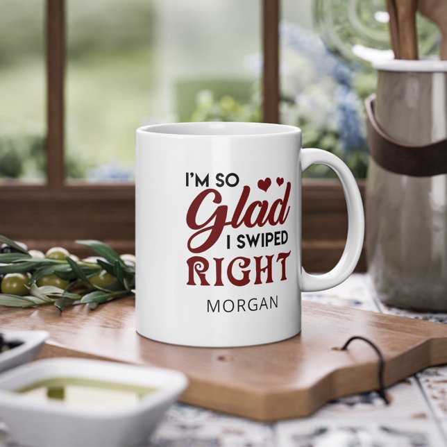 Taza De Café Gigante Me alegra nadar correctamente con la personalizaci (Subido por el creador)