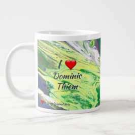 Taza De Café Gigante Me Encanta Dominarlos Resumen Personalizar