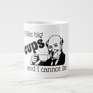 Taza De Café Gigante Me gusta la mugre grande
