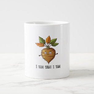 Taza De Café Gigante Me Gusta Lo Que Soy Una Clase De Diseño Agradable 
