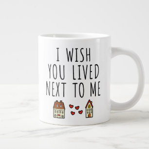Taza De Café Gigante Me Gustaría Que Vieras A Mi Lado