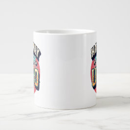 Taza De Café Gigante Medio camino a un Hundo - Cumpleaños 50