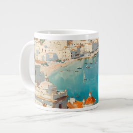 Taza De Café Gigante Mediterranean Coast in Spain, Cartagena