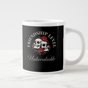 Taza De Café Gigante Mejor amigo, Nivel de amistad: Inquebrantable, ami