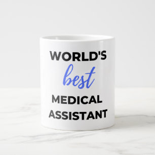 Taza De Café Gigante Mejor Asistente Médico del Mundo 2