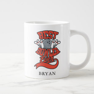 Taza De Café Gigante Mejor Bolichista De Todos Los Tiempos Bolos Noveda
