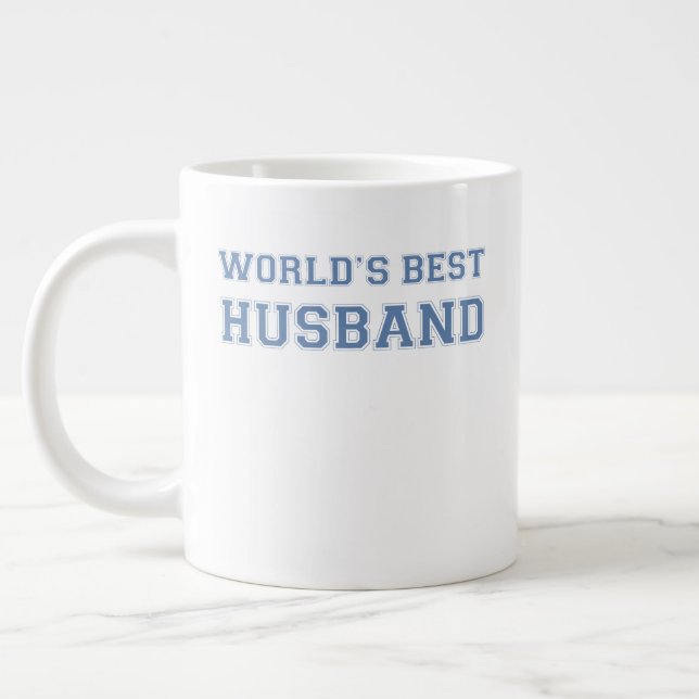 Taza De Café Gigante Mejor esposo del mundo (Izquierda)