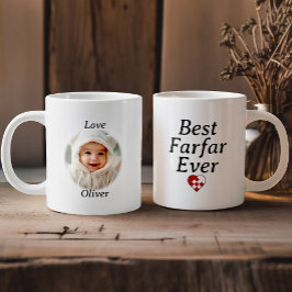 Taza De Café Gigante Mejor Hasta Siempre - Foto Personalizada Yule Hear