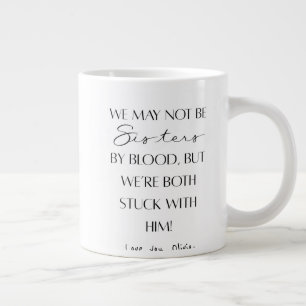 Taza De Café Gigante Mejor hermana del mundo   regalo divertido para cu
