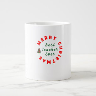 Taza De Café Gigante Mejor Maestro/a Presente - Agradecimiento a los Ma