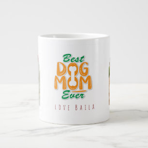 Taza De Café Gigante Mejor Mamá de Perro del Mundo  2 Arco de Fotos y N