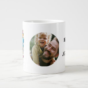 Taza De Café Gigante Mejor Papá Nunca Mug
