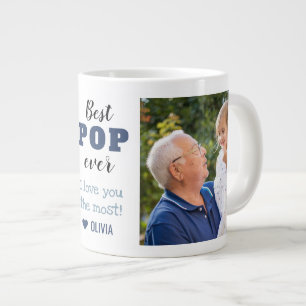Taza De Café Gigante Mejor Pop Que Te Ama Más De 2 Fotografías