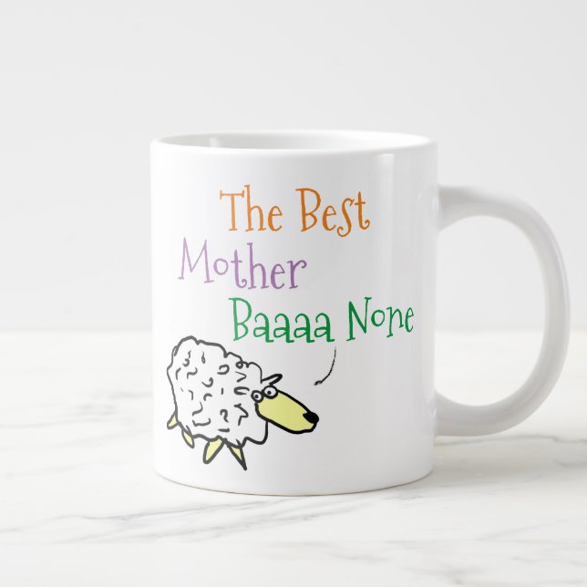 Taza De Café Gigante Mejor regalo materno - un café gigante (Derecha)