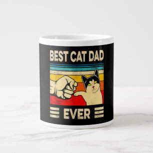 Taza De Café Gigante Mejor tazón de café para papá de gato