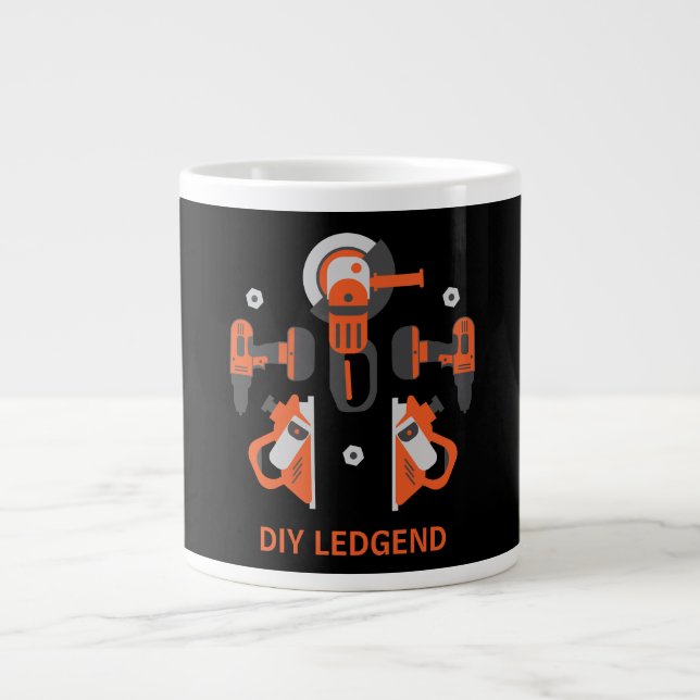 Taza De Café Gigante Mejora del hogar (Frente)