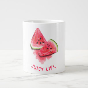 Taza De Café Gigante Melón de agua dulce - Personalizado Textos