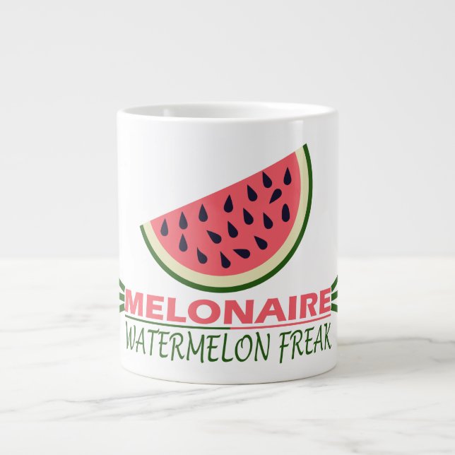 TAZA DE CAFÉ GIGANTE MELONAIRE (Frente)