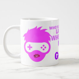 Taza De Café Gigante Meme de humor divertido de Gamer Goddess