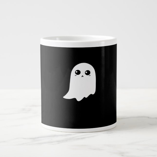 Taza De Café Gigante Meme divertido de Little Boo (Frente)