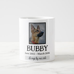 Taza De Café Gigante Memorial Funeral Pérdida de Mascotas en Nuestros C