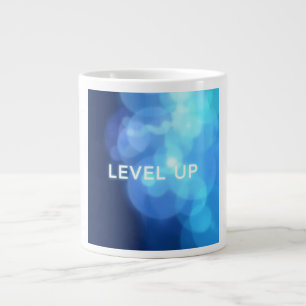 Taza De Café Gigante Mentalidad de Subir de Nivel