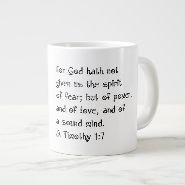 Taza De Café Gigante Mente de sonido - Mug Jumbo (Derecha)