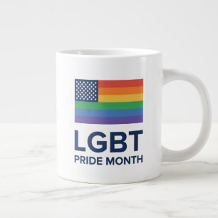 Taza De Café Gigante Mes del Orgullo LGBT Estados Unidos