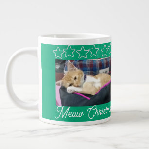 Taza De Café Gigante Metros Navidades , foto, texto, texto posterior, r