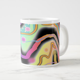 Taza De Café Gigante Mezcla Geo para Ocasiones Especiales