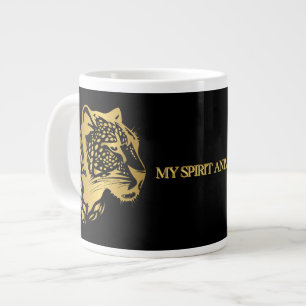 Taza De Café Gigante Mi animal espiritual - Jaguar