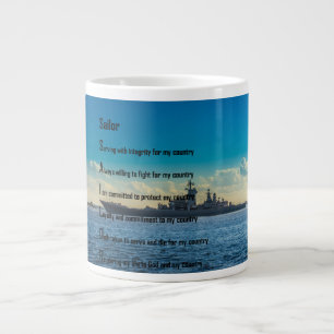 Taza De Café Gigante Mi colección militar