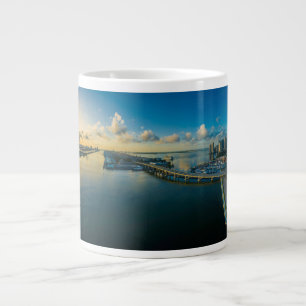 Taza De Café Gigante Miami Estados Unidos Panorámica envolvente
