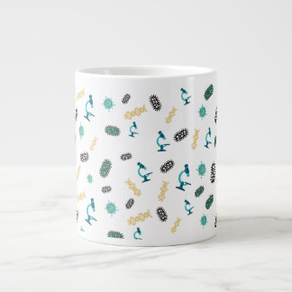 Taza De Café Gigante Microbiología