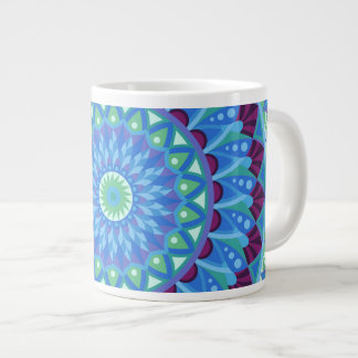 Taza De Café Gigante Midnight Dreams Mandala