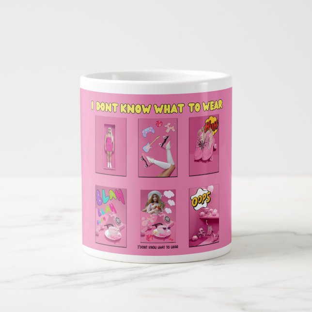 Taza De Café Gigante Mikitiez premier película noche princesa muñeca (Frente)