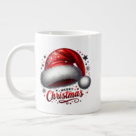 Taza De Café Gigante Minimal Christmas Mug | Line Art Tree | KaliraArts