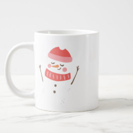 Taza De Café Gigante Minimalist Christmas Mug – Modern Holiday Coffee &