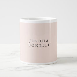 Taza De Café Gigante Minimalista Profesional Simple Notable