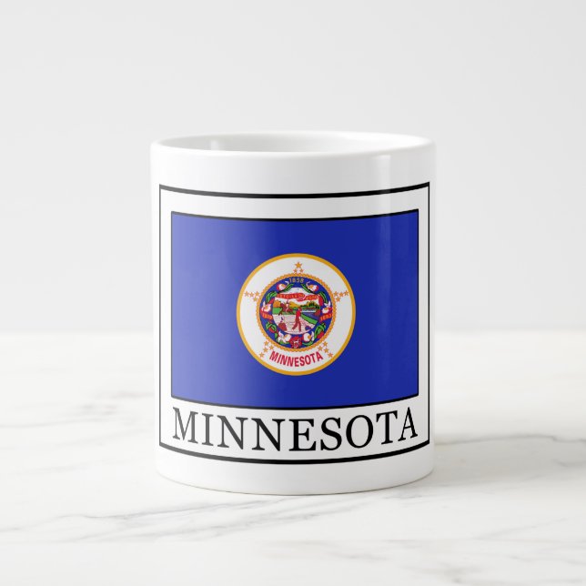 Taza De Café Gigante Minnesota (Frente)