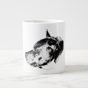 Taza De Café Gigante mirada de fuerza tranquila
