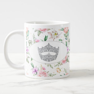 Taza De Café Gigante Miss America Pageant Crown Jumbo Mug