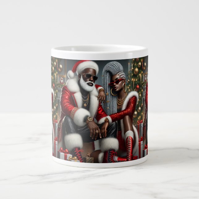 Taza De Café Gigante Moda urbana Santa (Frente)