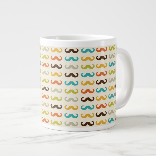 Taza De Café Gigante Modelo con el bigote (Derecha)